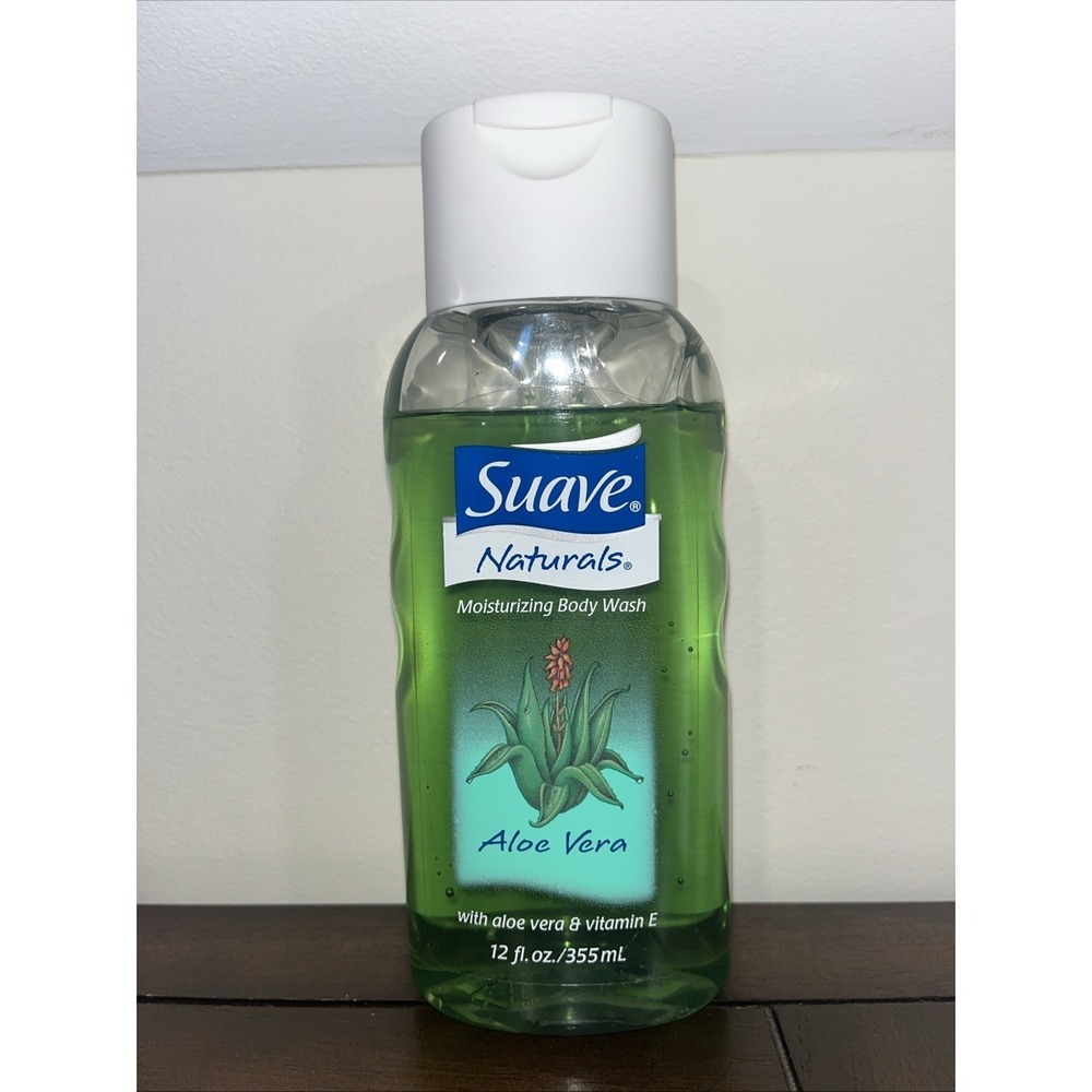 Suave Naturals Moisturizing Body Wash Aloe Vera‎ 12 oz. Discontinued HTF
